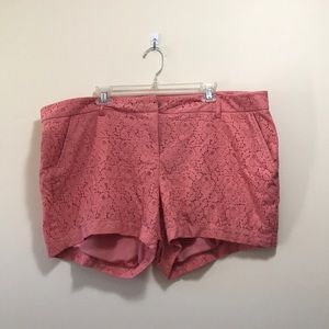 Torrid blush pink dressy shorts women’s 20